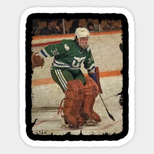 Greg Millen, 1981 in Hartford Whalers (219 GP) Sticker